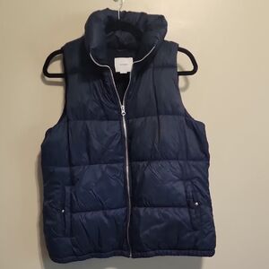 Women's Old Navy Dark Blue Quilted Vest